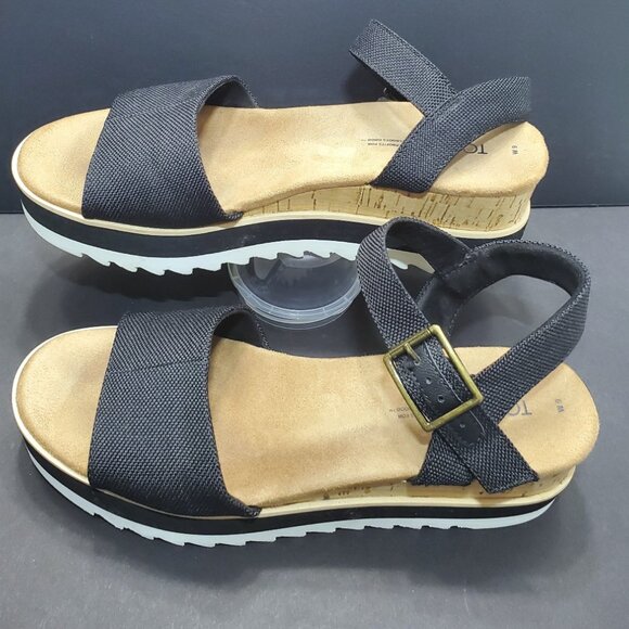 Toms Womens Diana Espadrille Wedge Sandal Sz 9US / 7UK - Picture 2 of 11
